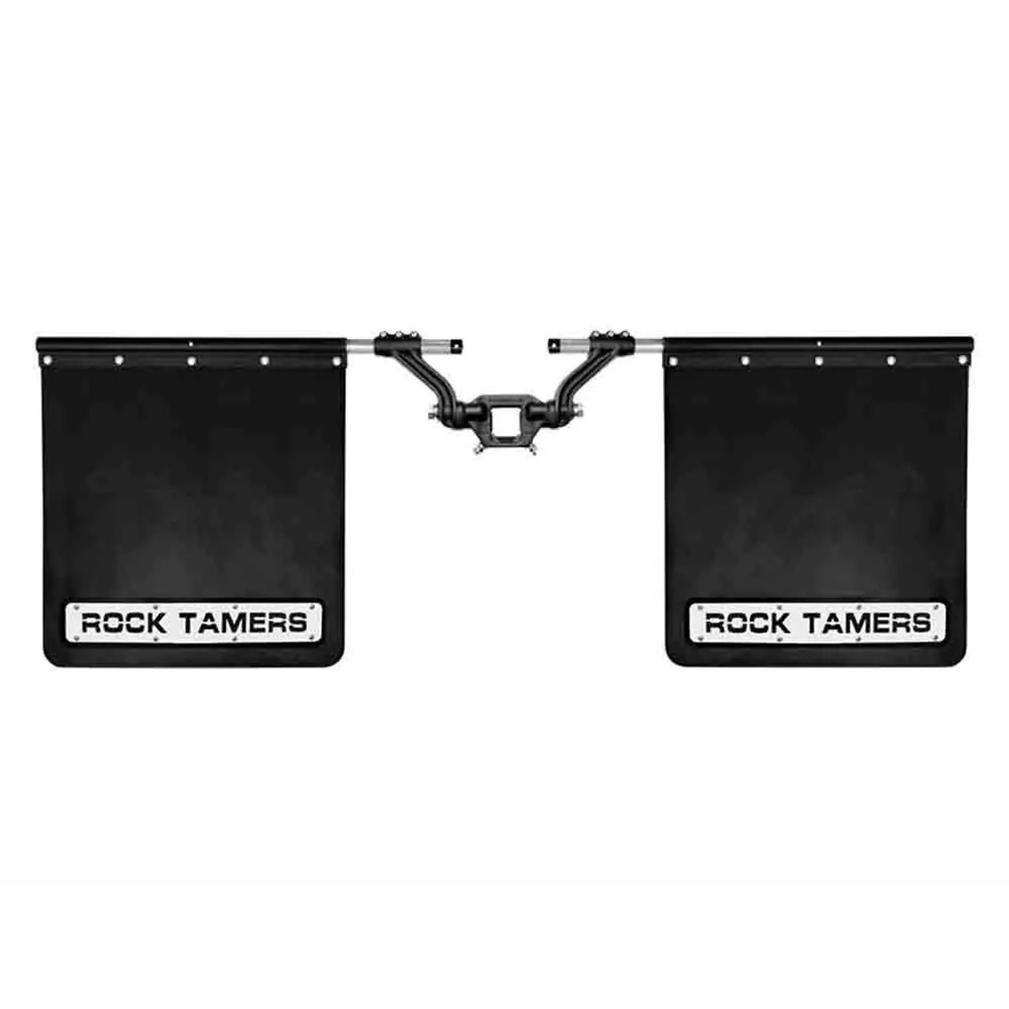 Rock Tamer Mud Flap System — 2.5in. Trailer Hitch Receiver Mount, Adjustable Width, Model# ERT-110
